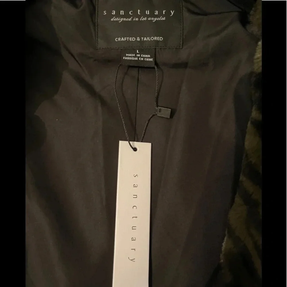 Sanctuary Safari Faux Fur Jacket